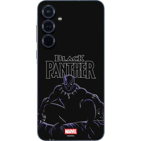 Marvel Black Panther Night Time Watch Galaxy A35 5G Skin